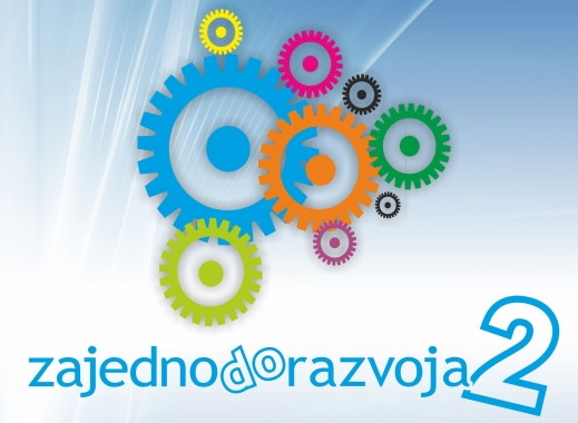 Logo projekta "Zajedno do razvoja 2"