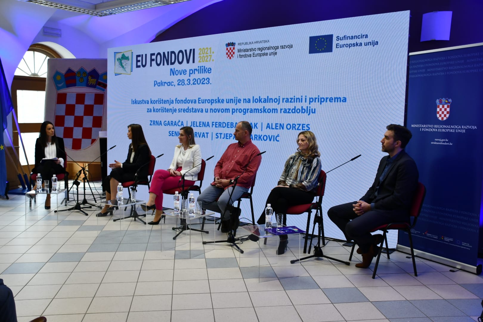 Panel rasprava pod nazivom: „Iskustva korištenja fondova Europske unije na lokalnoj razini i priprema za korištenje sredstava u novom programskom razdoblju“
