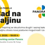 Coworking centar Panora pokreće seriju javnih panela pod nazivom Panorama – prvi panel posvećen temi rada na daljinu Panorama - Šira slika lokalne prespektive