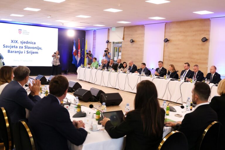 19. sjednica Savjeta Slavonija, Baranja, Srijem