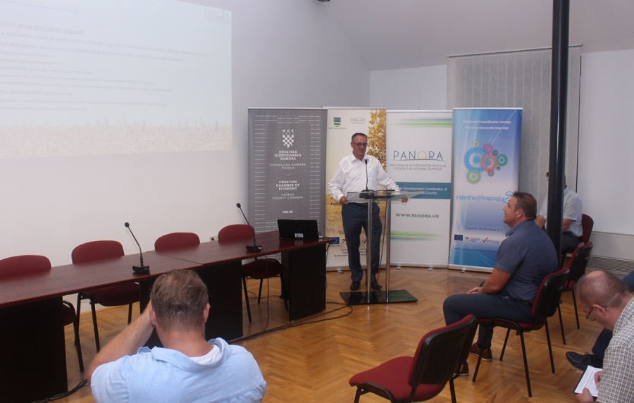 Prezentacija nacrta „Analiza potencijala poljoprivredne proizvodnje u Požeško-slavonskoj županiji“